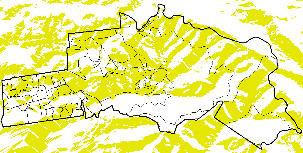 Desirable aspect shown in yellow