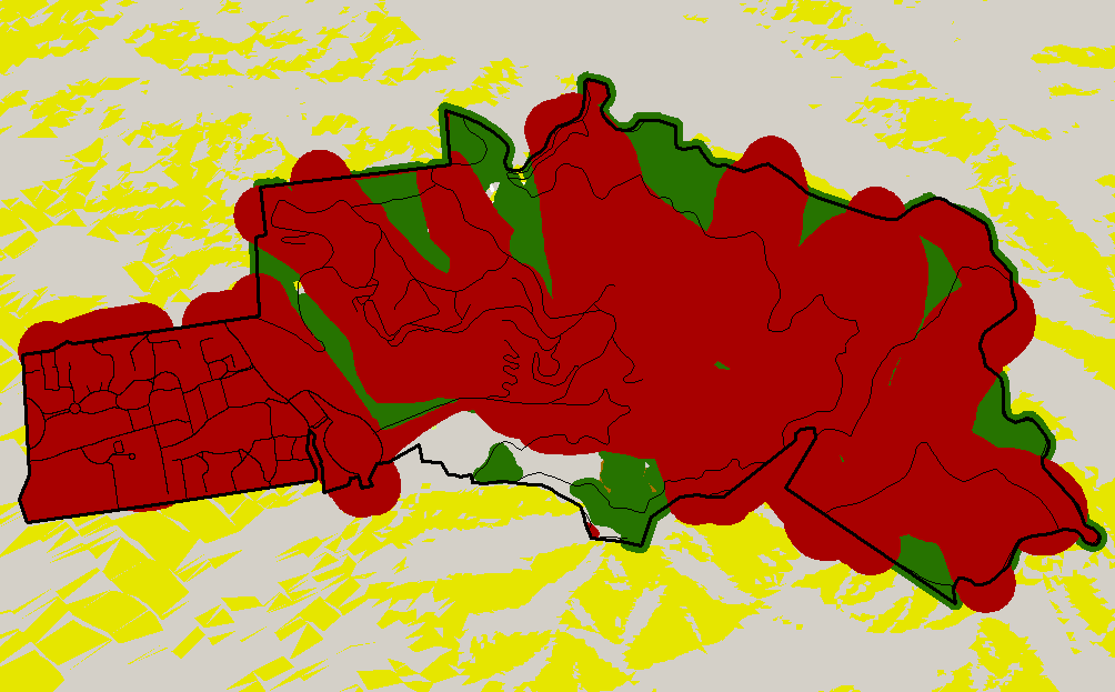 Constraints overlaid on desired aspect