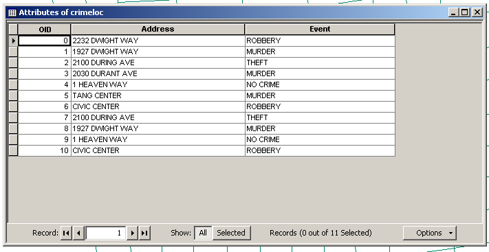 Data table with duplicate records