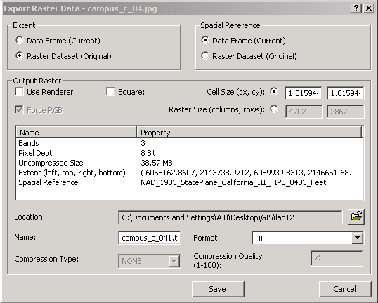 Convert shapefile to raster