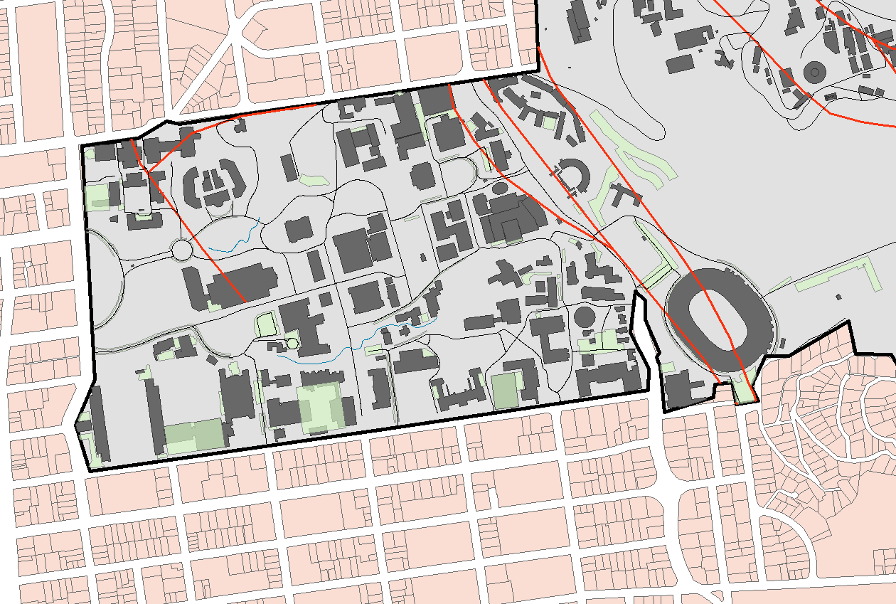UC Roads and parking